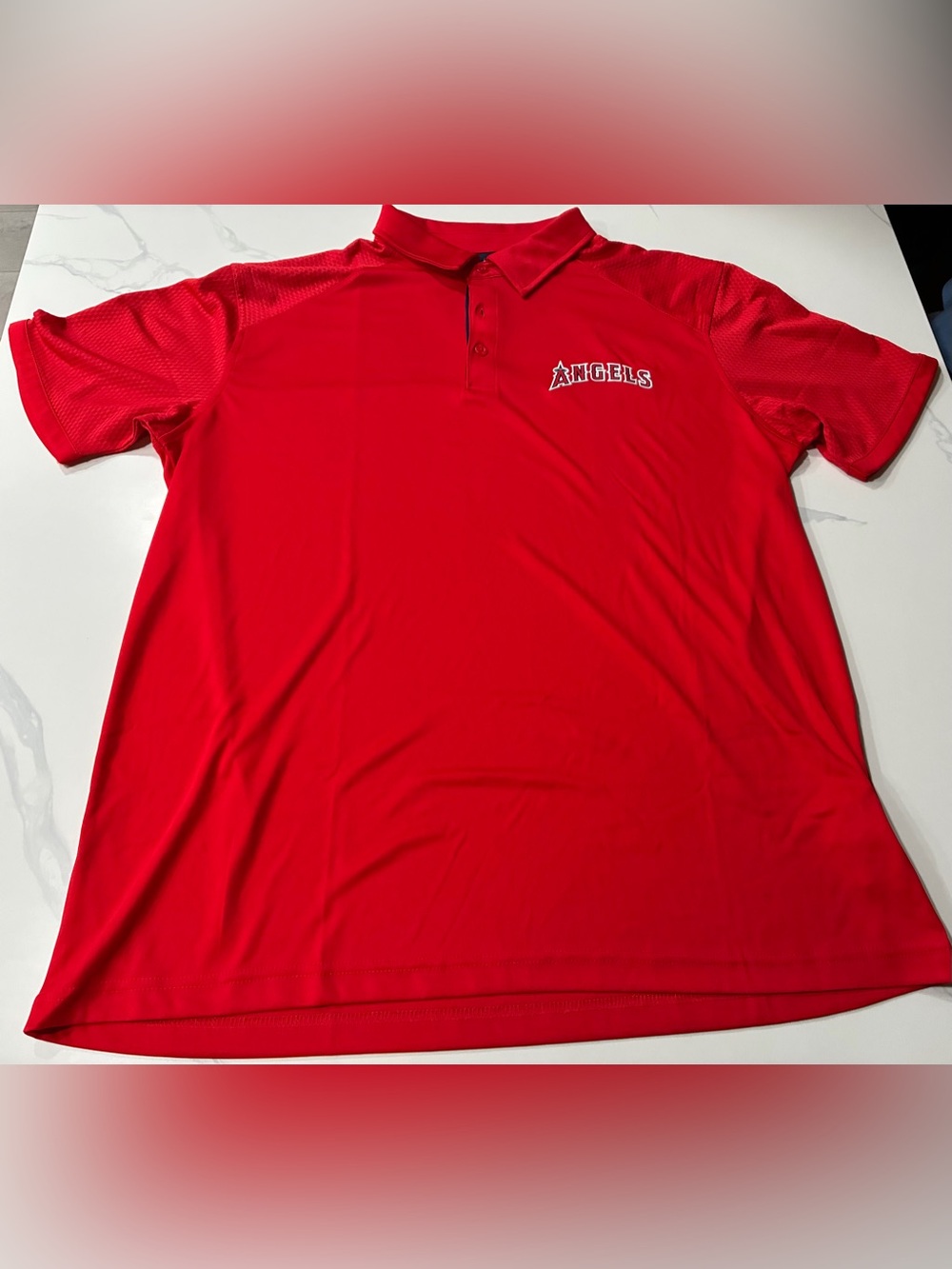 Los Angeles Angels Majestic Men’s Polo (XL) Retails For $50